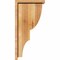 Ekena Millwork Ridgewood Rough Sawn Corbel w/Backplate, Western Red Cedar, 6"W x 12"D x 24"H COR06X12X24RID01RWR - alternate 3